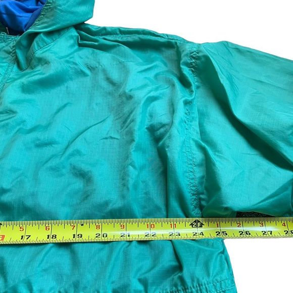 Vintage cheetah sport Aqua￼ windbreaker jacket size large - Picture 8 of 8